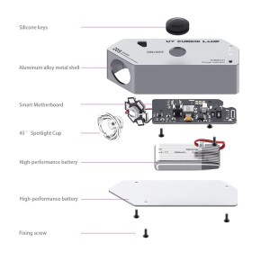 Lampe UV 2UUL pour masque à souder