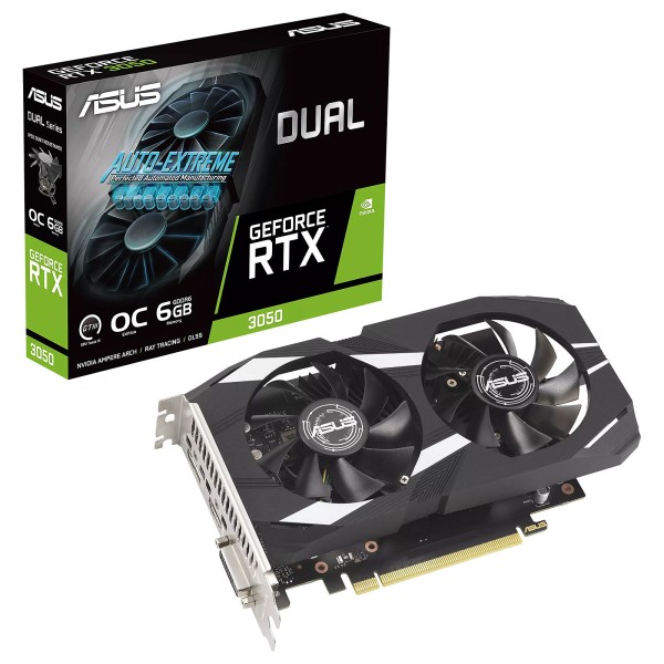 carte graphique rtx 3050 asus 6go asus