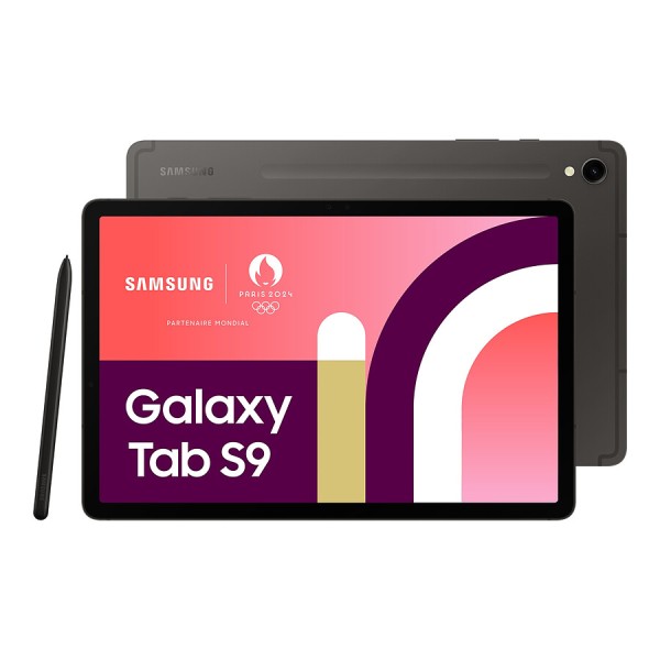 Tablette Samsung Galaxy Tab S9 SM-X716B 5G 128 Go, 27,9 cm (11"), Android 13, Graphite