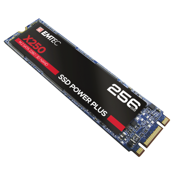 SSD Emtec X250 Power Plus 256Go M.2 SATA