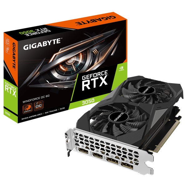 Gigabyte GeForce RTX 3050 Windforce OC 6Go