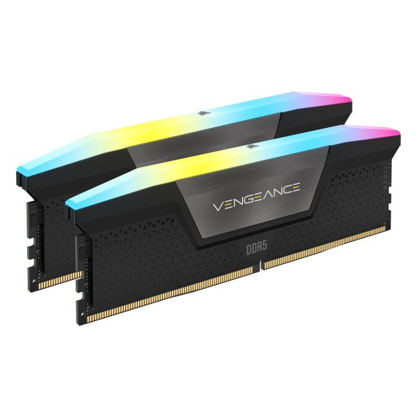 Corsair Vengeance RGB DDR5 32 Go (2 x 16 Go) 7000 MHz CL40 - Noir