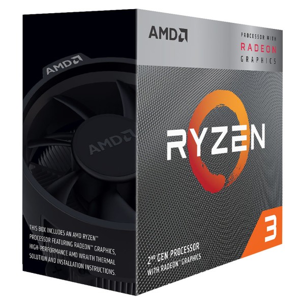 AMD RYZEN 3 3200G / 3.6 GHZ