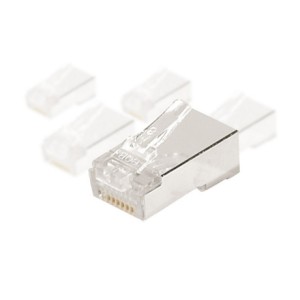 Connecteur à sertir - plug 8/8 RJ45 CAT 6 blindé | 3.0 Informatique, LA Réunion, 974
