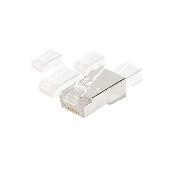Connecteur à sertir - plug 8/8 RJ45 CAT 6 blindé | 3.0 Informatique, LA Réunion, 974