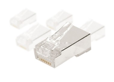 Connecteur à sertir - plug 8/8 RJ45 CAT 6 blindé | 3.0 Informatique, LA Réunion, 974