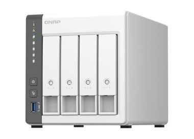 Serveur-NAS-Qnap-TS-433-Blanc - La Réunion - 974 3.0 Informatique