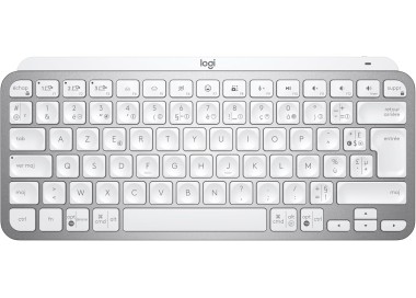Clavier SS FIL Logitech MX KEYS MINI LLUMINATED KB PALE GREY