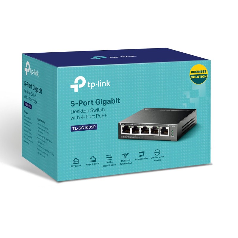 Switch TP-LINK TL-SG1005P PoE